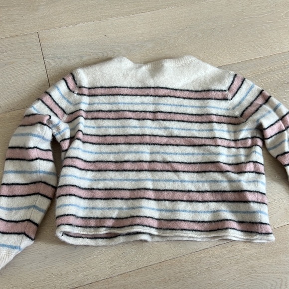 Reformation Women’s Cashmere Striped Sweater, Size XS, EUC - Picture 4 of 6